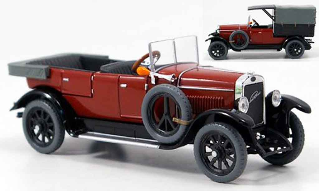 Laurin Klement Combi 1/43 Abrex Laurin-Klement body limousine lieferwagen rosso 1927 modellino in miniatura