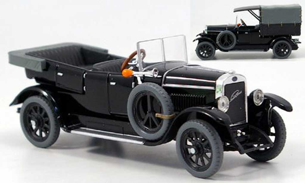 Skoda 110 1/43 Abrex Laurin & Klement Combi Limousine/Lieferwagen nero 1927 modellino in miniatura