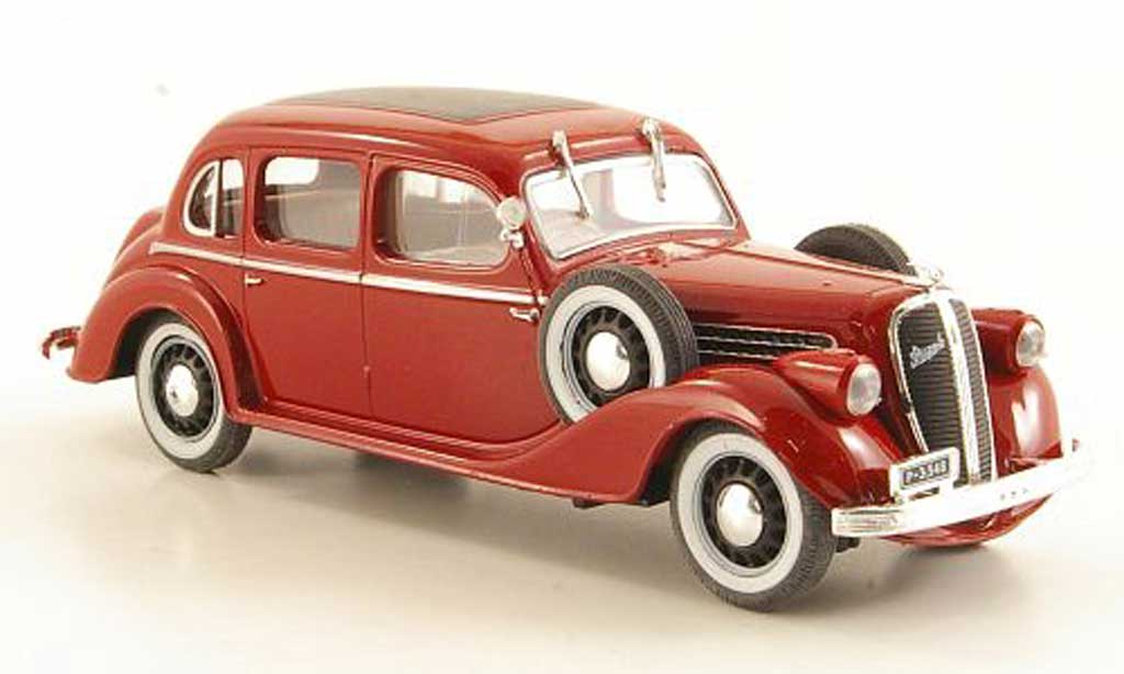 Skoda Superb 1938 1/43 Abrex 1938 913 rosso modellino in miniatura