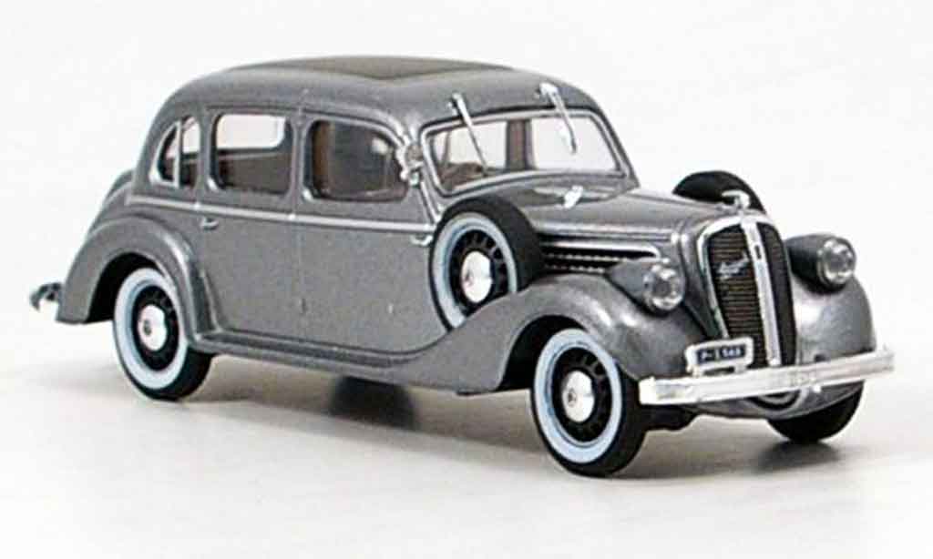 Skoda Superb 1938 1/43 Abrex 1938 913 grigio metallisee modellino in miniatura