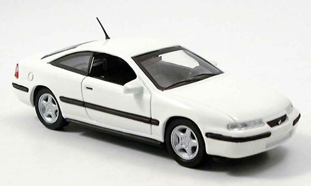 Opel Calibra 1/43 Del Prado bianco modellino in miniatura