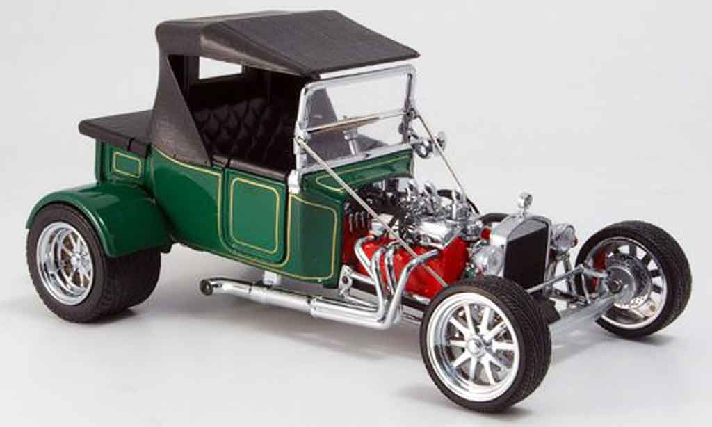 Ford Hot Rod 1/18 Yat Ming t-bucket grun geschlossen 1925 modellino in miniatura