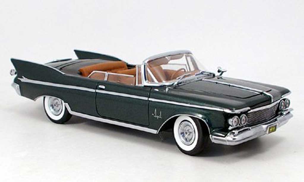 Chrysler Imperial 1/18 Yat Ming crown convertibile grun 1961 modellino in miniatura