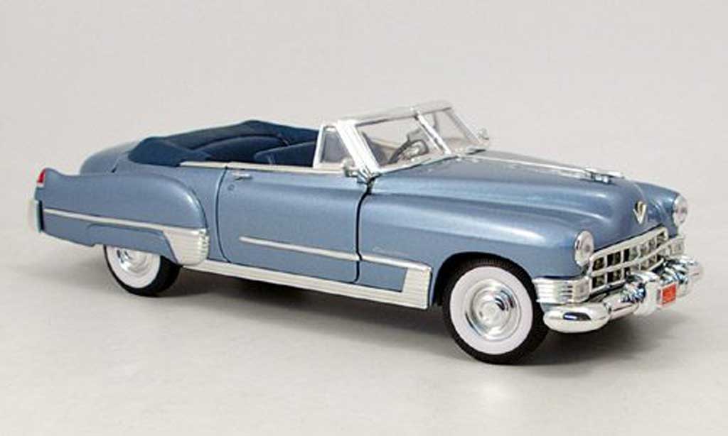 Cadillac Deville 1/18 Yat Ming cabriolet blu 1949 modellino in miniatura