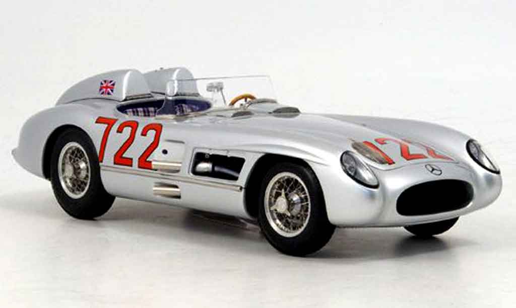 Mercedes 300 SLR 1/18 CMC SLR mille miglia no.722 1955 modellino in miniatura