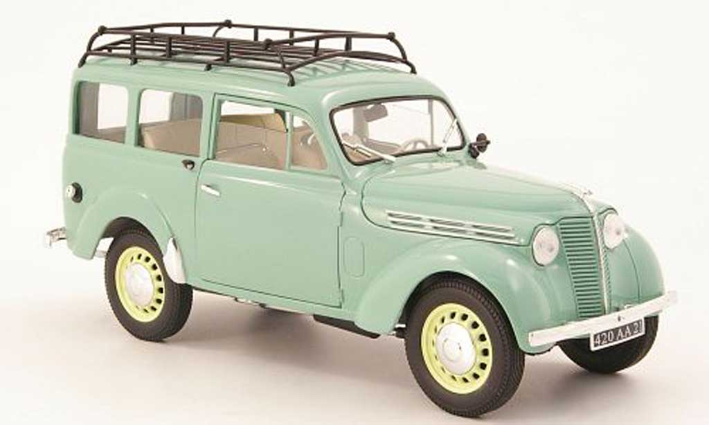 Renault Juvaquatre 1/18 Solido break grigio grun 1952 modellino in miniatura