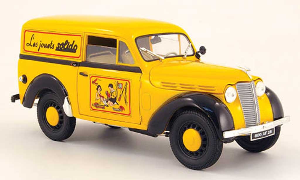 Renault Juvaquatre 1/18 Solido lieferwagen solido 1952 modellino in miniatura