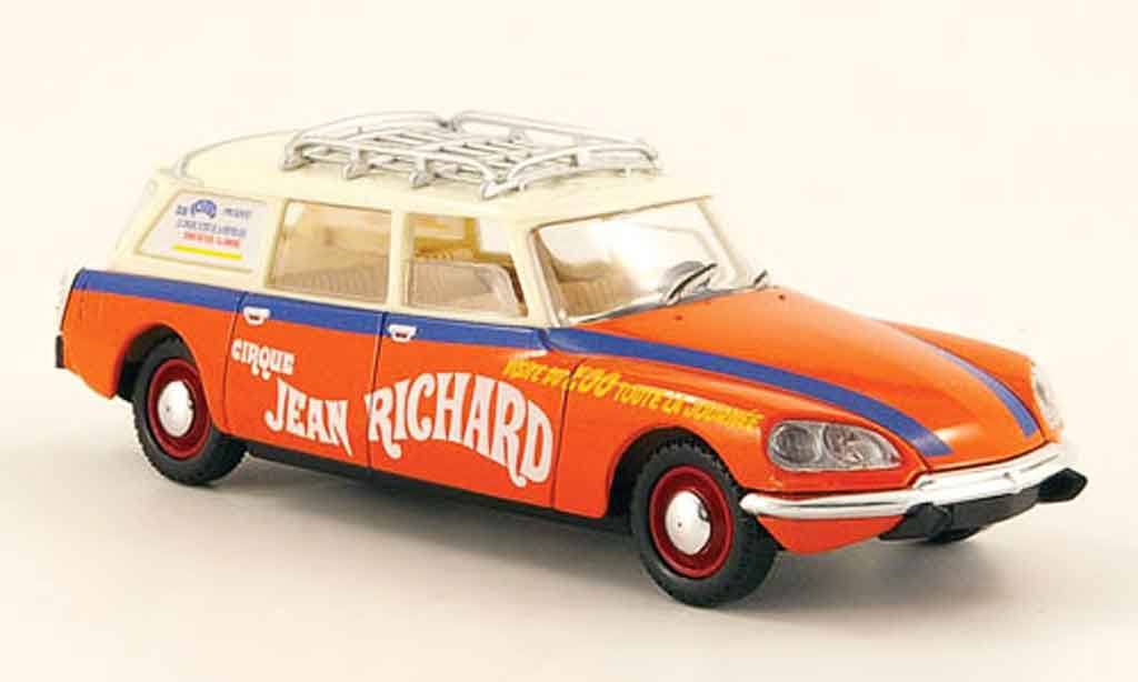 Citroen DS 1/43 Solido break zirkus pinder 1972 modellino in miniatura