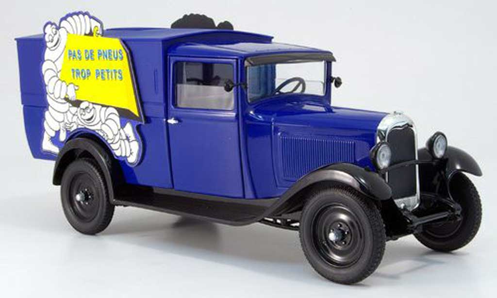 Citroen C4 1930 1/18 Solido 1930 lieferwagen michelin modellino in miniatura