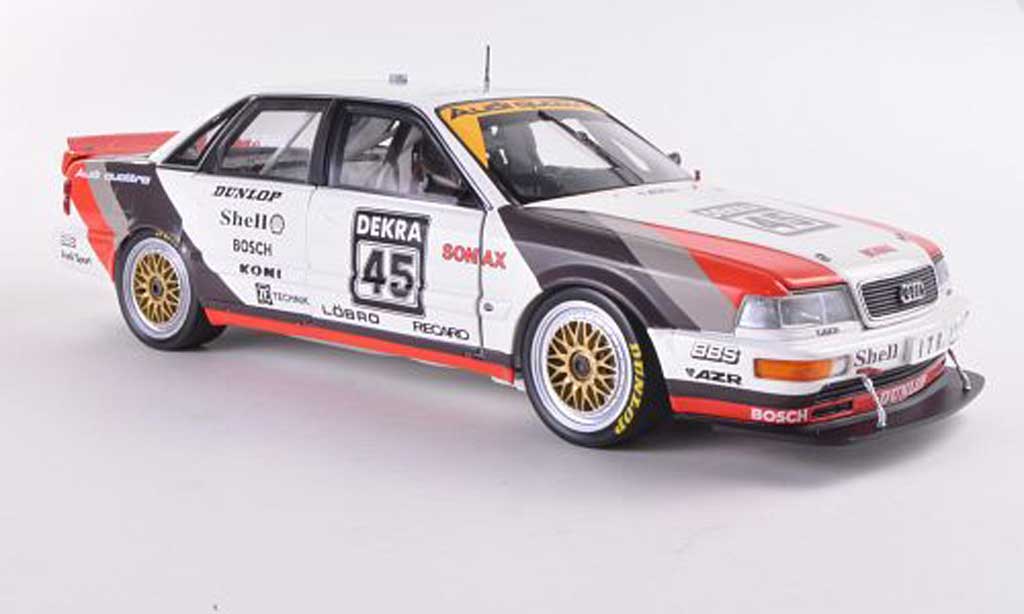 Audi V8 Quattro 1/18 Minichamps Quattro No.45 Team AZR F.Biela DTM-Saison 1991 modellino in miniatura