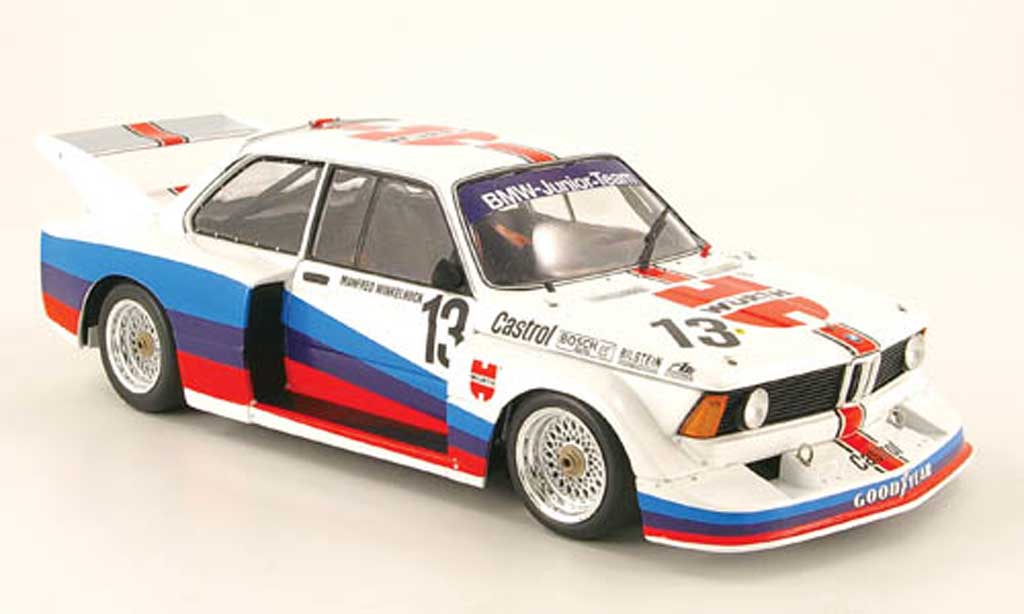 Bmw 320 E21 1/18 Minichamps E21 i gr.5 no13 wurth m.winkelhock drm 1977 modellino in miniatura