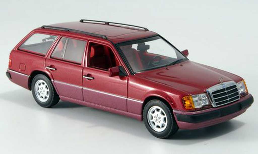 Mercedes 300 TE 1/43 Minichamps TE met.rosso 1990 modellino in miniatura