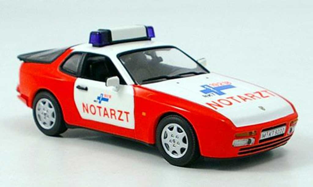 Porsche 944 1989 1/43 Minichamps 1989 S2 Notarzt - MKT Munchen modellino in miniatura