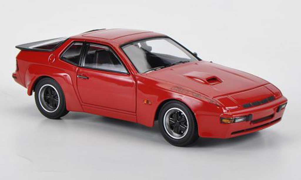 Porsche 924 1981 1/43 Minichamps 1981 Carrera GT rosso modellino in miniatura