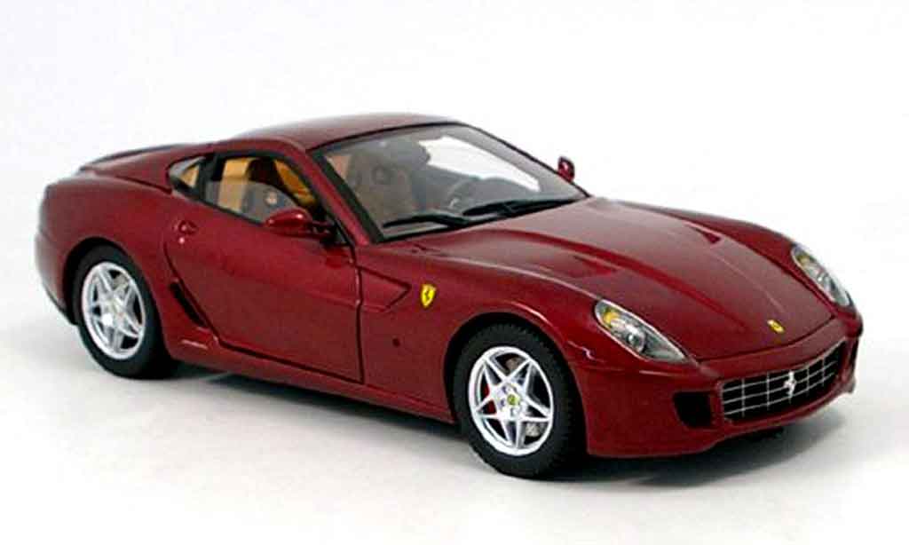 Ferrari 599 GTB 1/18 Hot Wheels Elite GTB fiorano rosso serie elite modellino in miniatura