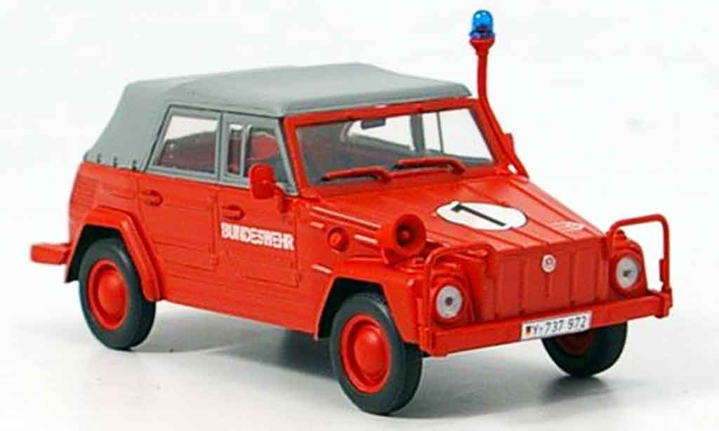 Volkswagen Combi 1/43 Minichamps 181 kubelwagen bundeswehr pompier 1969 modellino in miniatura