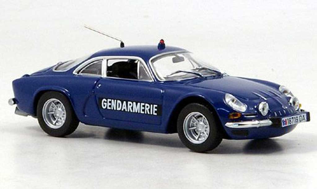 Alpine A110 1/43 Minichamps Gendarmerie Polizei (F) 1971 modellino in miniatura