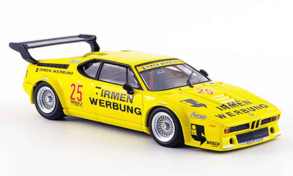 Bmw M1 1980 1/43 Minichamps 1980 Team Cassani Winkelhock DRM modellino in miniatura