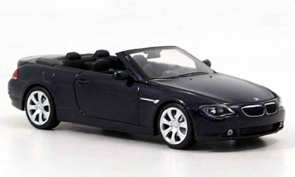 Bmw 630 E64 1/43 Minichamps E64 Cabrio 2006 modellino in miniatura
