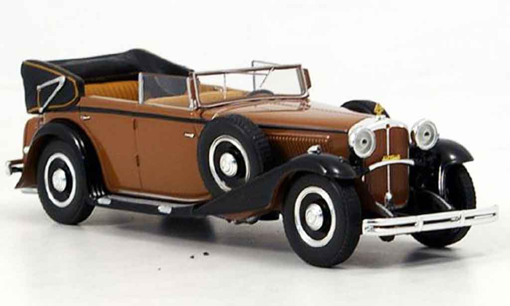 Maybach V12  DS8 1/43 Minichamps V12 DS8 Zeppelin marronee 1932 modellino in miniatura
