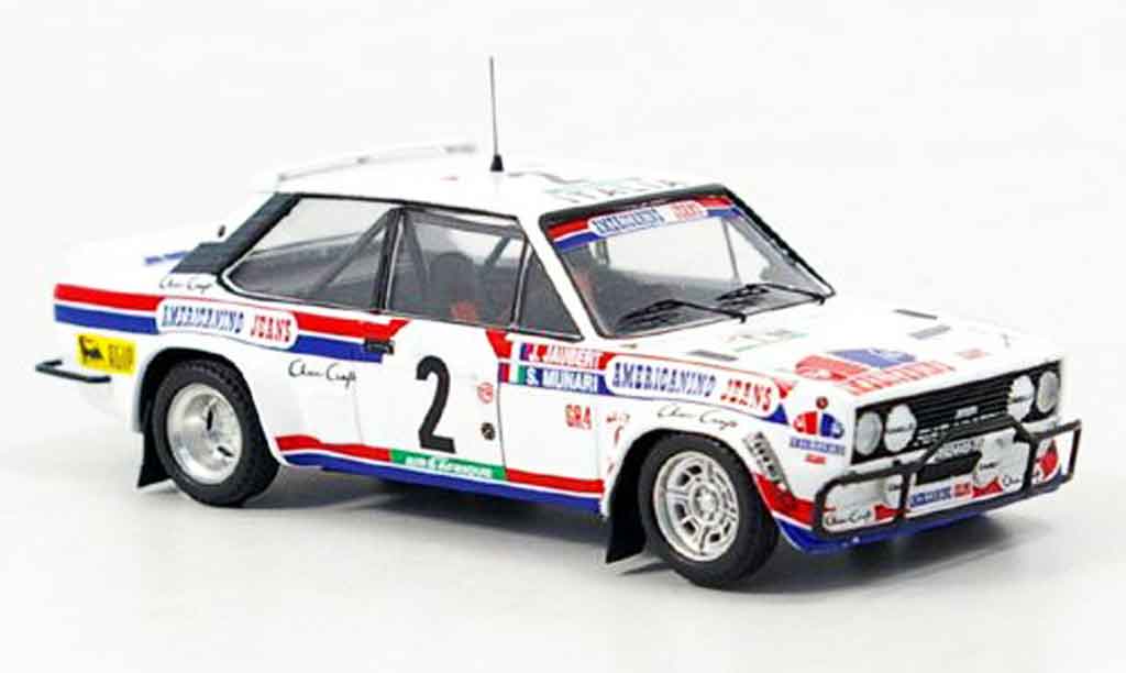 Fiat 131 1/43 Trofeu Abarth Munari Bandama 1980 modellino in miniatura