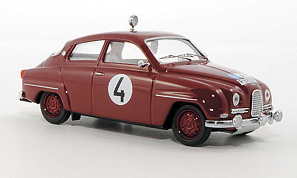 Saab 96 1/43 Trofeu No.4 E.Carlsson / D.Stone RAC Rally Grossbritannien 12 modellino in miniatura