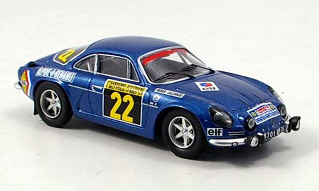 Alpine A110 1/43 Trofeu 1600S Therier Sieger Rally San Remo 1970 modellino in miniatura