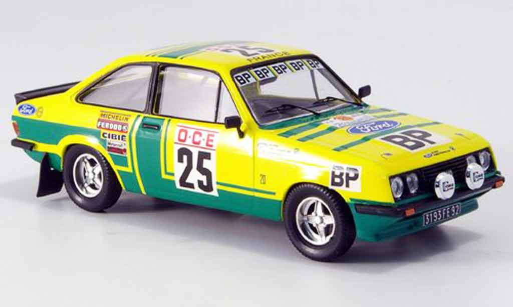 Ford Escort RS 2000 1/43 Trofeu RS 2000 Chasseuil Rally Afrika 1976 modellino in miniatura