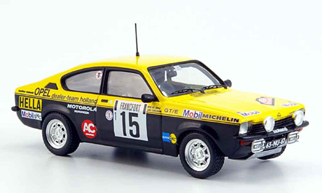 Opel Kadett GT 1/43 Trofeu GT e carlsson rallye monte carlo 1977 modellino in miniatura