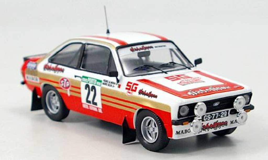 Ford Escort MK2 1/43 Trofeu MK2 MKII Silva Rally Portugal 1981 modellino in miniatura