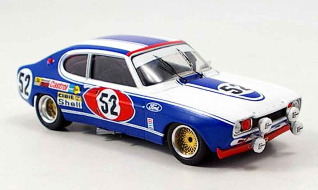 Ford Capri 2600 1/43 Trofeu 2600 No.52 24h Le Mans 1972 modellino in miniatura