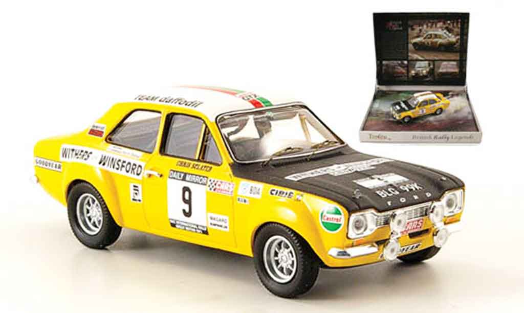 Ford Escort MK1 1/43 Trofeu MK1 Sclater British Rally Champ 1971 modellino in miniatura