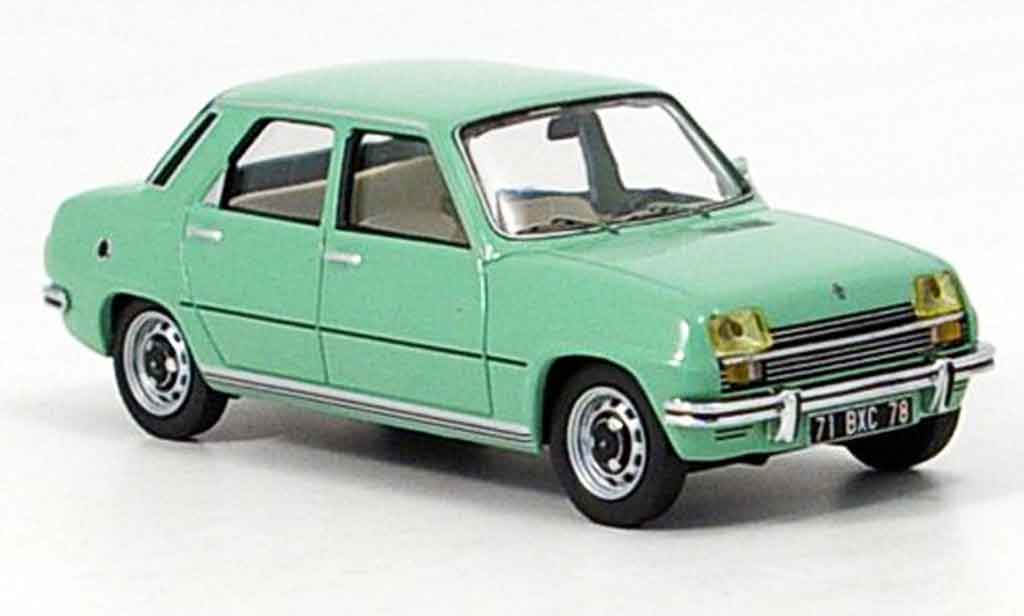 Renault Siete 1/43 IXO tl grun 1975 modellino in miniatura