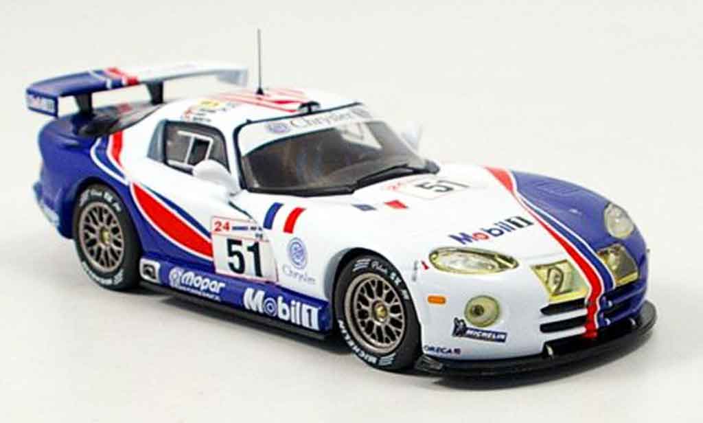 Dodge Viper GTS R 1/43 IXO GTS R No.51 Team Oreca Le Mans 1998 modellino in miniatura