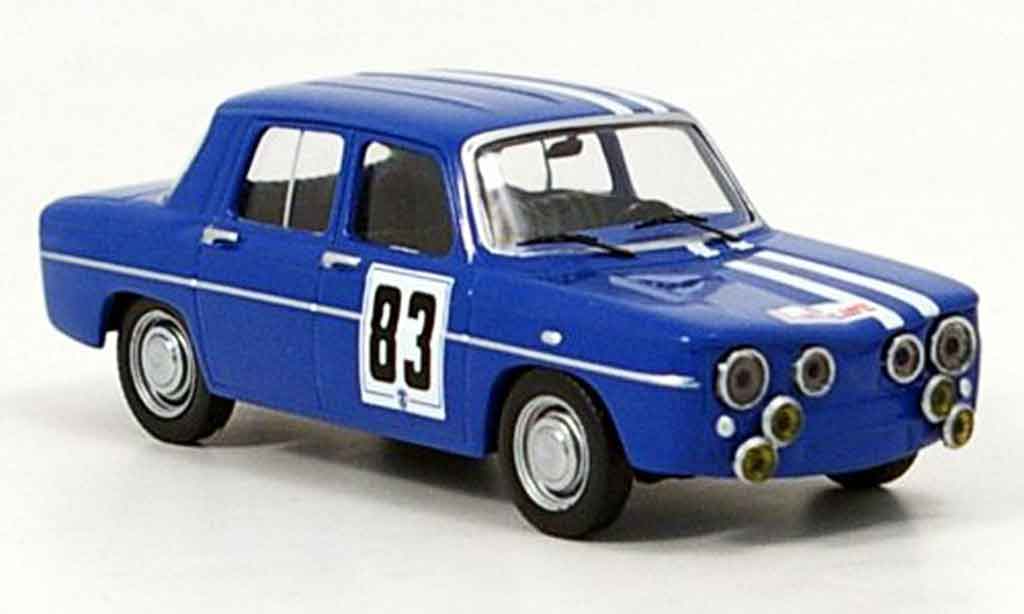 Renault 8 Gordini 1/43 IXO Gordini no.3 tour de course 1966 modellino in miniatura