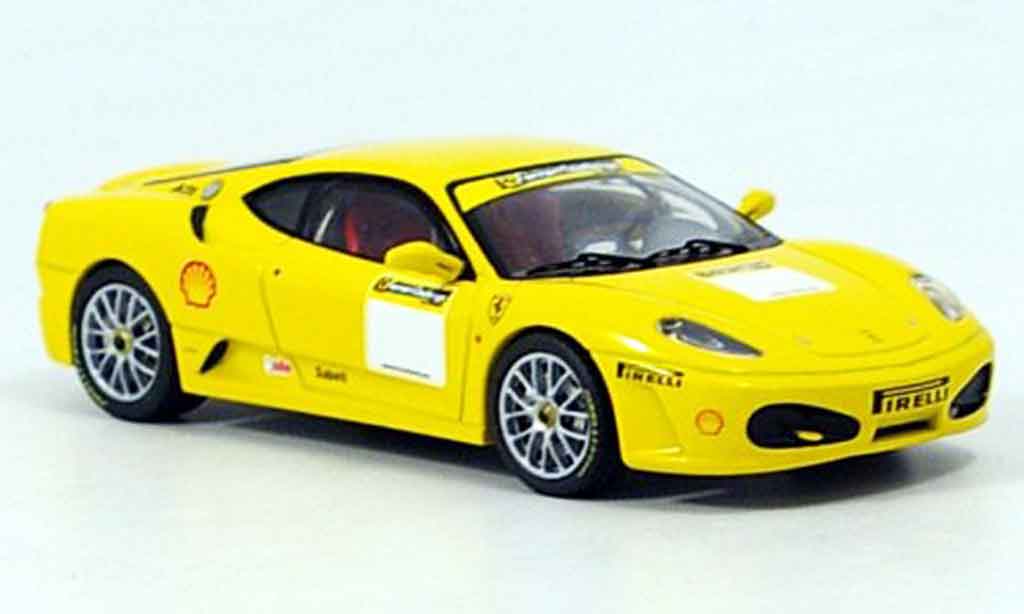 Ferrari F430 Challenge 1/43 IXO Challenge fiorano test giallo 2006 modellino in miniatura