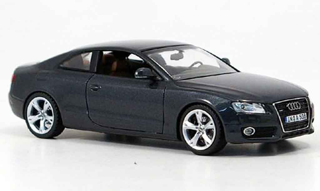 Audi A5 1/43 Schuco grigio 2007 modellino in miniatura