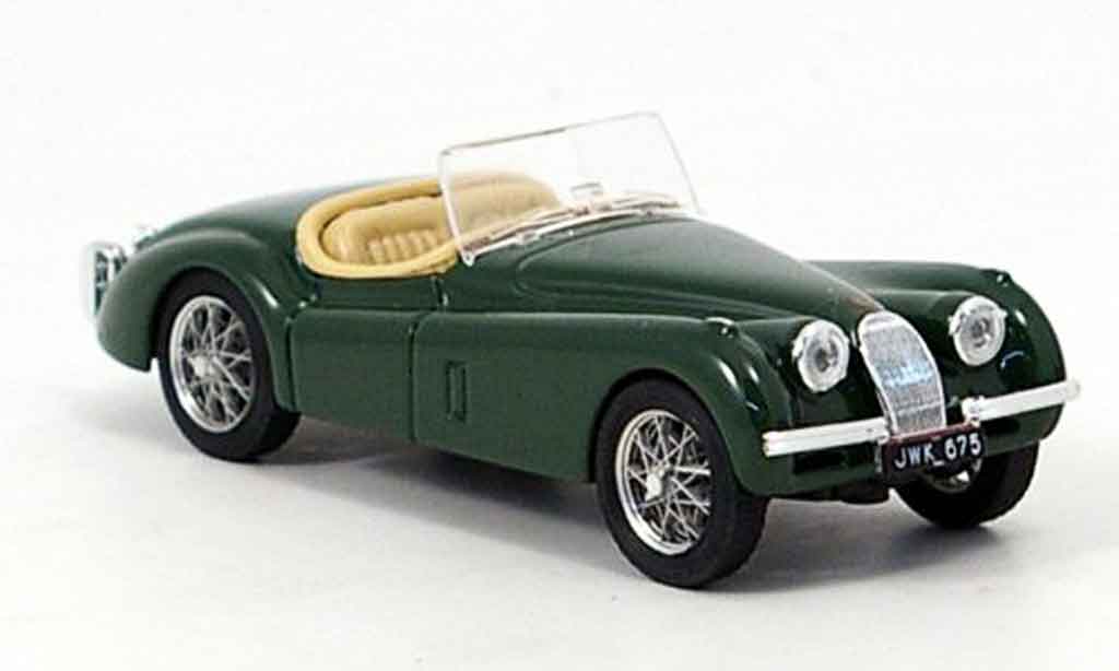 Jaguar XK 120 1/43 Brumm 120 spider grun offen 1948 modellino in miniatura