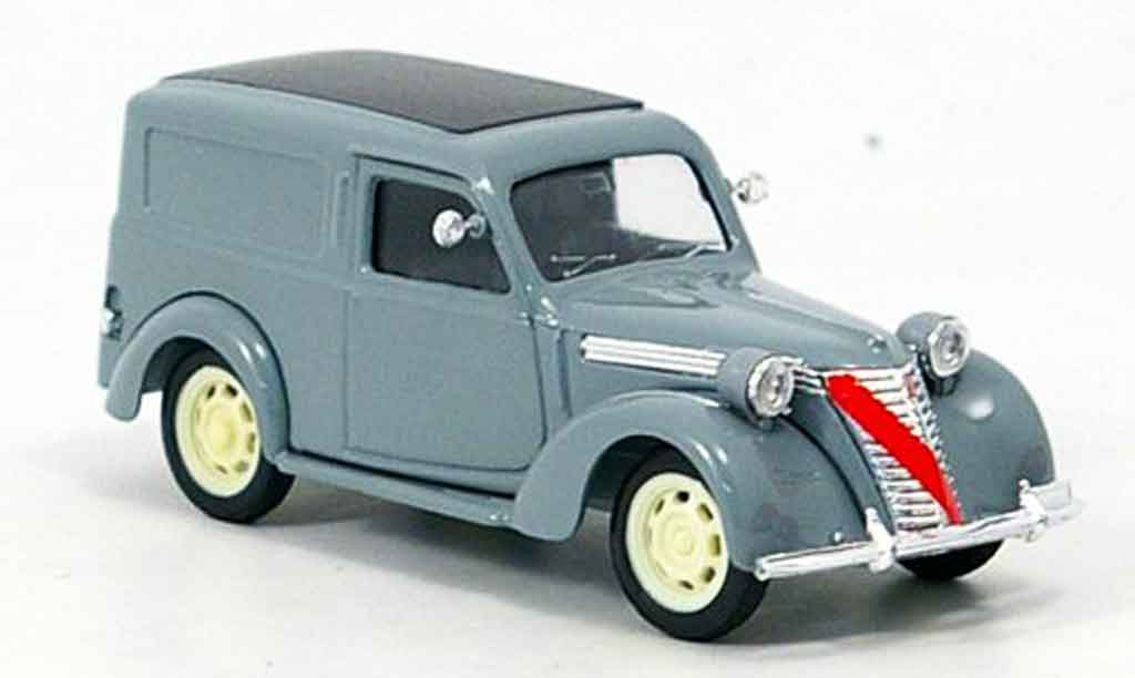 Fiat 1100 1/43 Brumm E Lieferwagen grigio modellino in miniatura