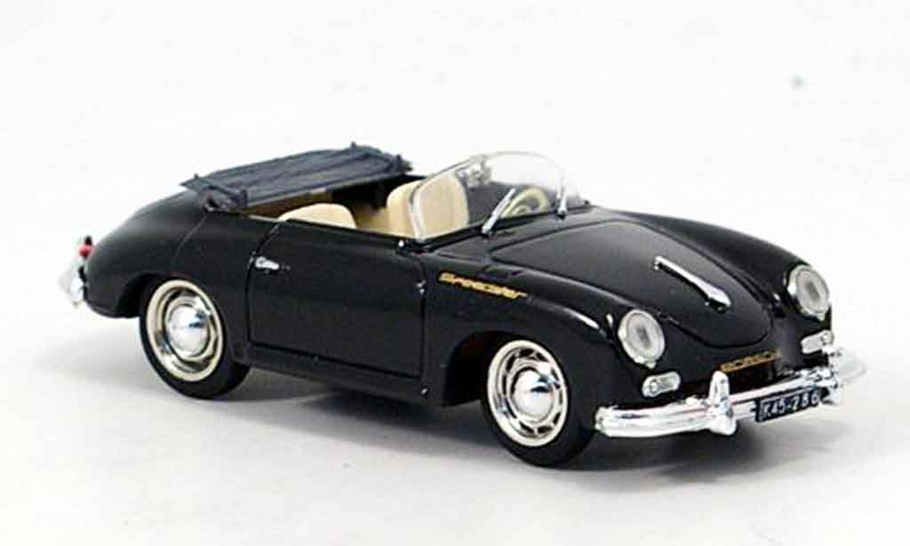 Porsche 356 1952 1/43 Brumm 1952 A Speedster nero modellino in miniatura