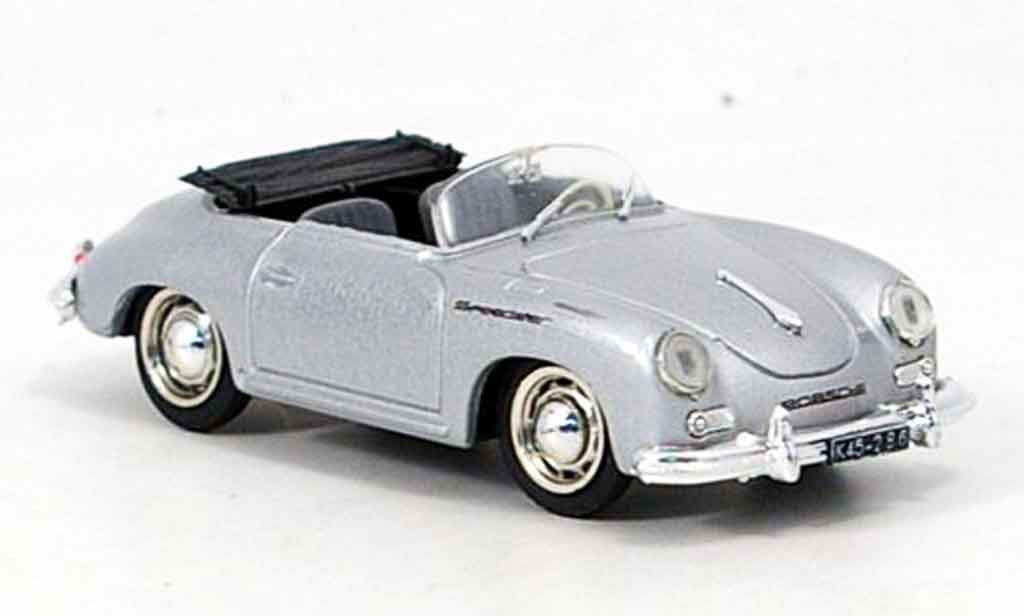 Porsche 356 1952 1/43 Brumm 1952 A Speedster grigio metallisee modellino in miniatura