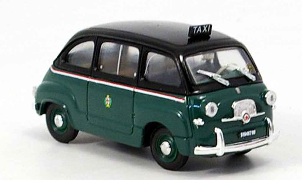 Fiat 600 1/43 Brumm Multipla Taxi Mailand 1956 modellino in miniatura