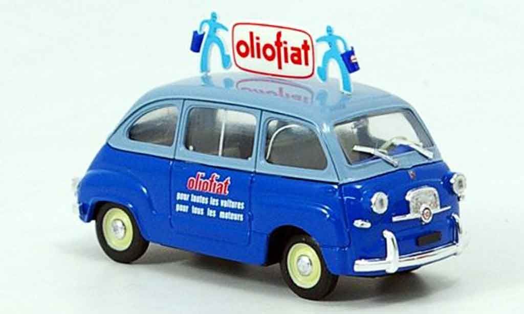 Fiat 600 1/43 Brumm Multipla Olio 1956 modellino in miniatura