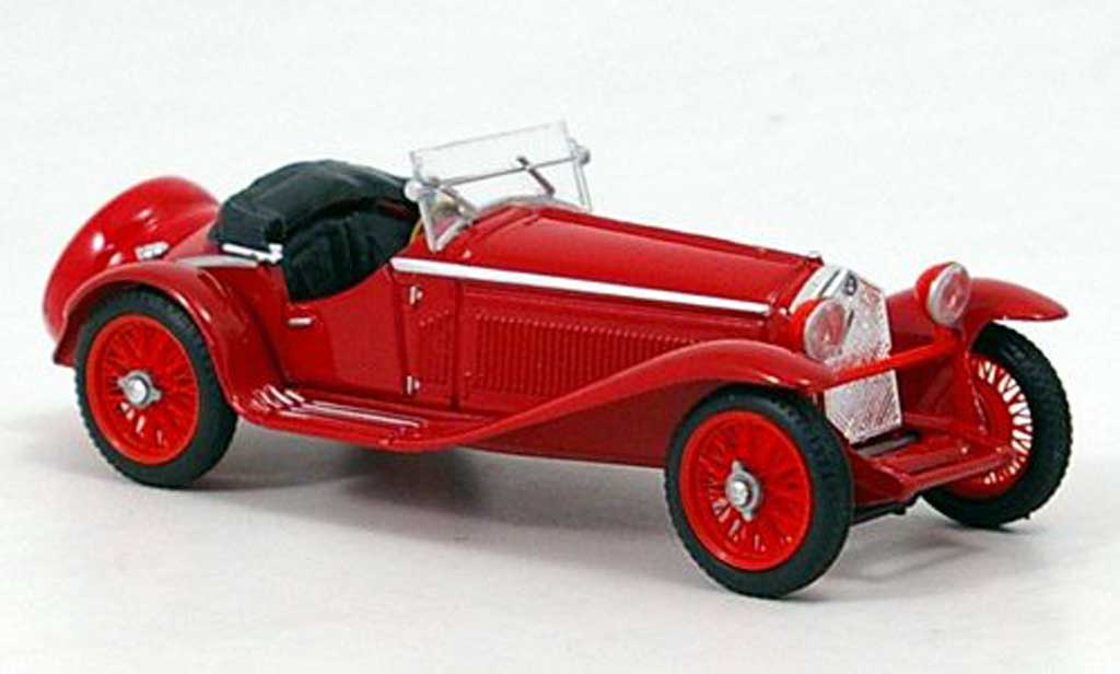 Alfa Romeo 1750 1/43 Brumm Zagato rosso 1931 modellino in miniatura