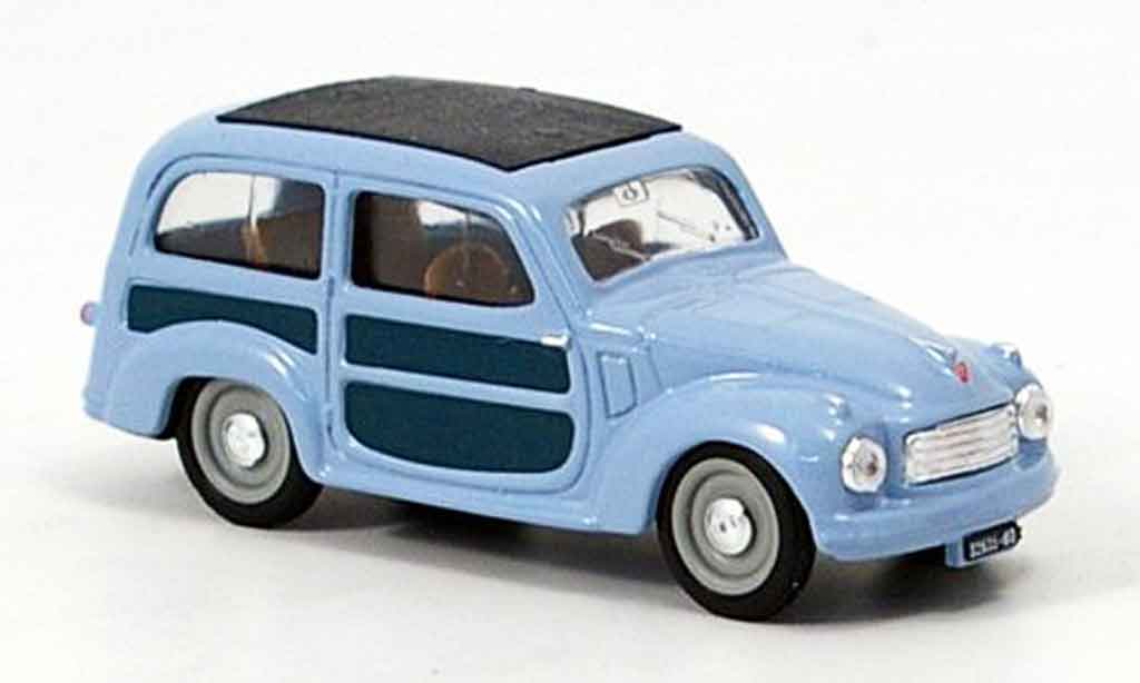 Fiat 500 1/43 Brumm C Belvedere blu 1951 modellino in miniatura