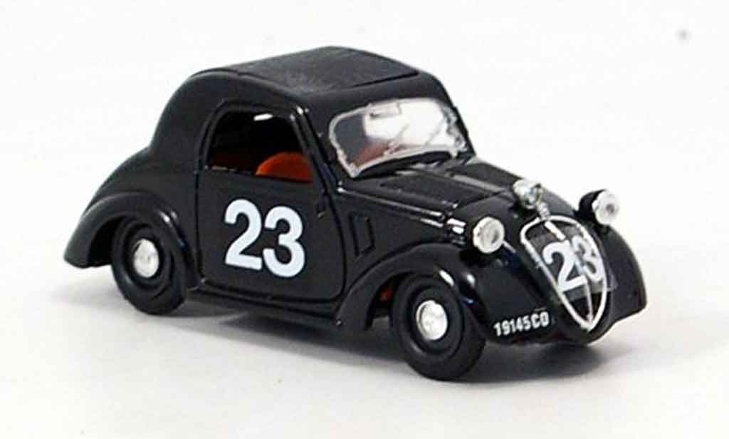 Fiat 500 1/43 Brumm A No.23 Mille Miglia 1937 modellino in miniatura