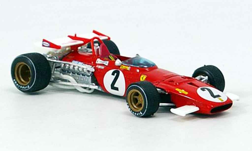 Ferrari 312 B 1/43 Brumm B b no.2 j.ickx gp italien 1970 modellino in miniatura