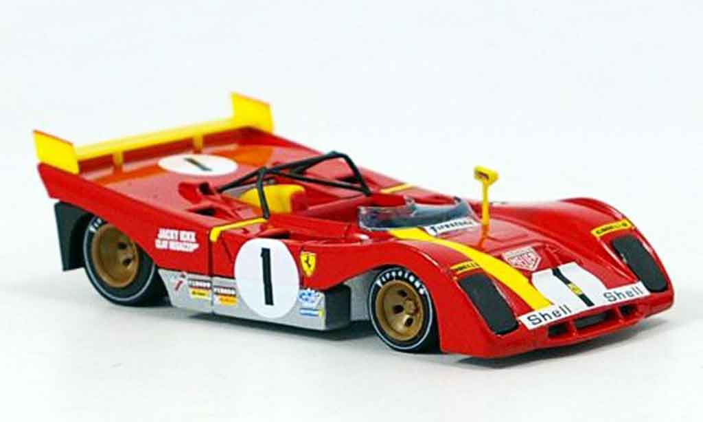 Ferrari 312 PB 1/43 Brumm PB no.1 ickx 1000km monza 1972 modellino in miniatura