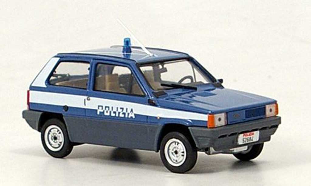 Fiat Panda 1/43 Brumm 45 Polizia Polizei Italien 1980 modellino in miniatura