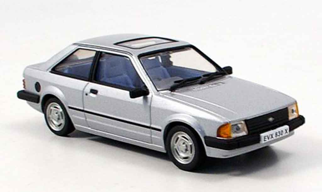 Ford Escort MK3 1/43 Vitesse MK3 grigio metallisee modellino in miniatura